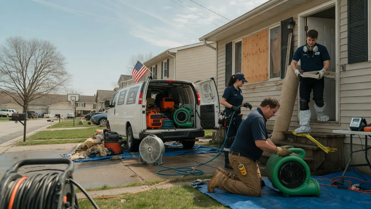 Water Damage Restoration in Kingston, NJ near me